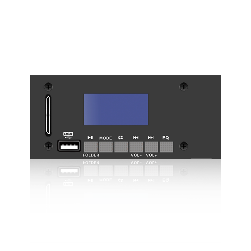 LCD6226: SD/USB-connector LCD-scherm MP3-speler met zes knoppen en Bluetooth, TWS