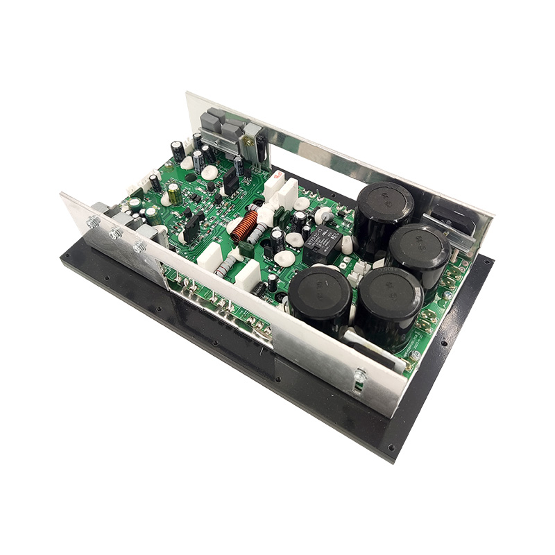 AMP400H+7294: LP 400W+HP 100W krachtige uitgang met U-vormige aluminium radiator Klasse H eindversterkermodule